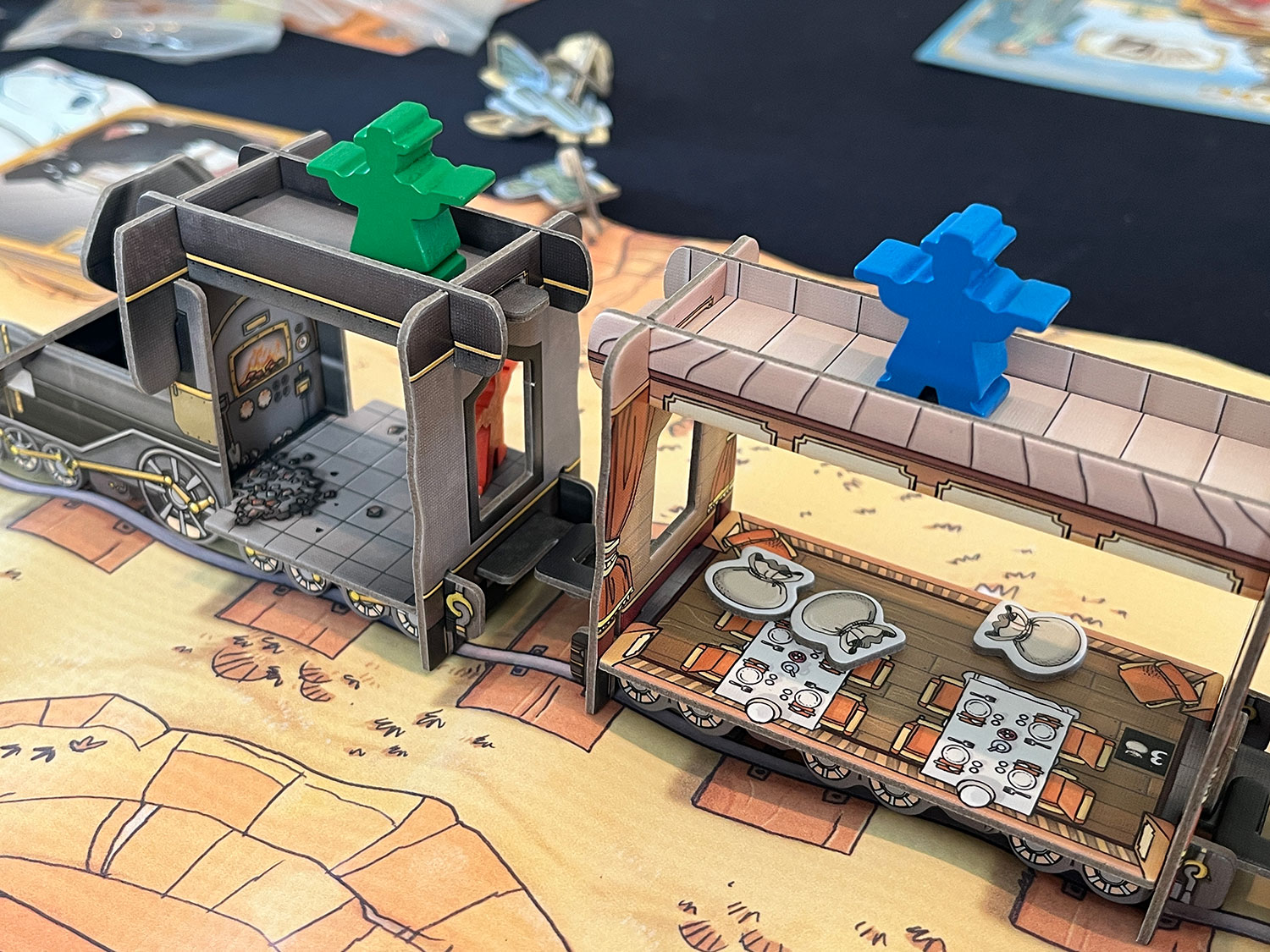 Colt Express Big Box Gameplay