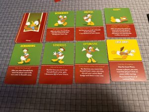 Donald Duck in Happy Camper Cards
