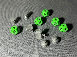 Worms: The Board Game Dice
