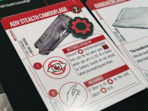 Metal Gear Solid: The Board Game Equipment