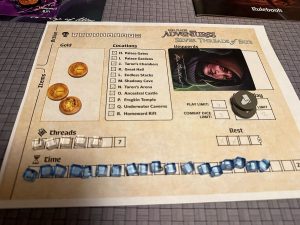 Silver Threads of Fate Sheet